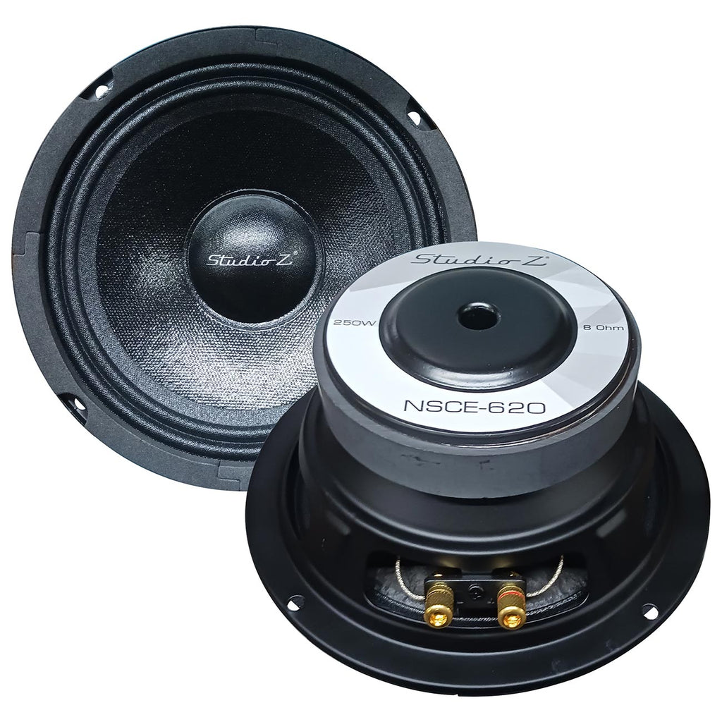 Studio-Z 6" Woofer 250 watts Max 8 OHM with 1" Aluminum Voice Coil