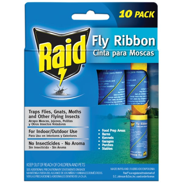 RAID(R) FLY RIBBON 10 PK