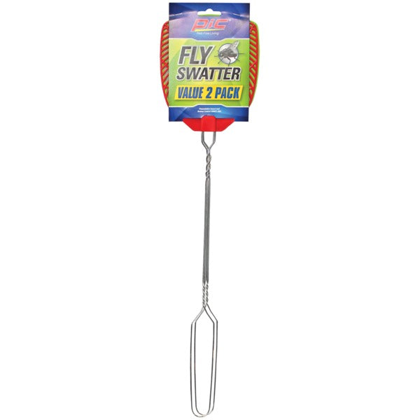 PIC(R) WIRE HNDL FLY SWATTER 2PK