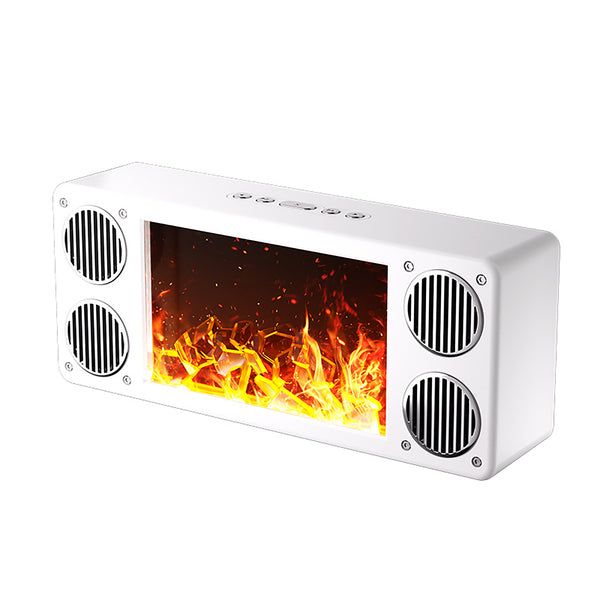 PRIORITY PRODUCTS FIREPLACE LIGHT SPKR WHT