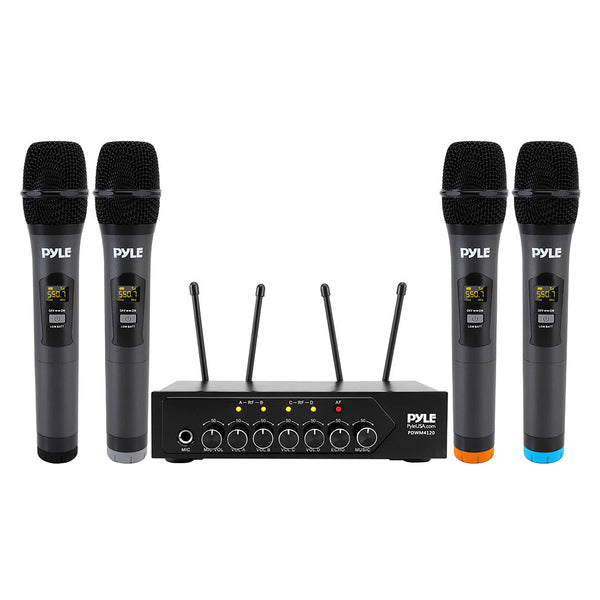 PYLE(R) H&O UHF WRLS MIC SYS