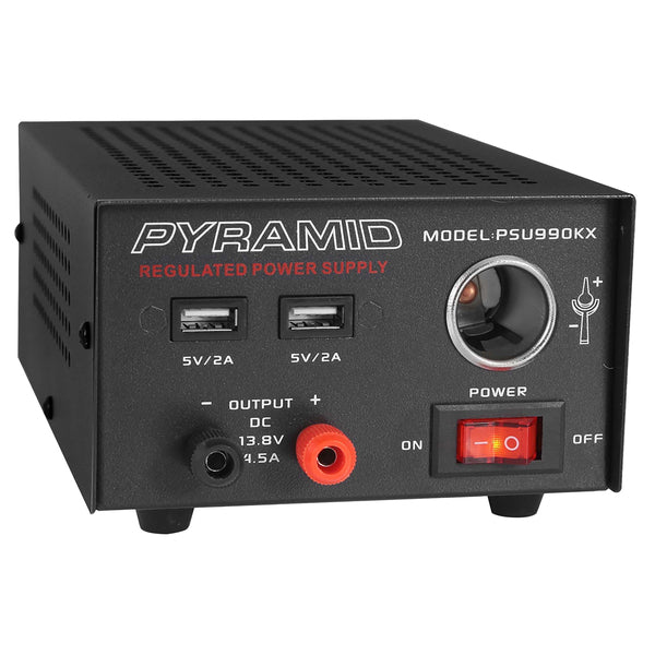 PYRAMID(R) CAR AUDIO 4.5A BENCH DC POWER SPPLY