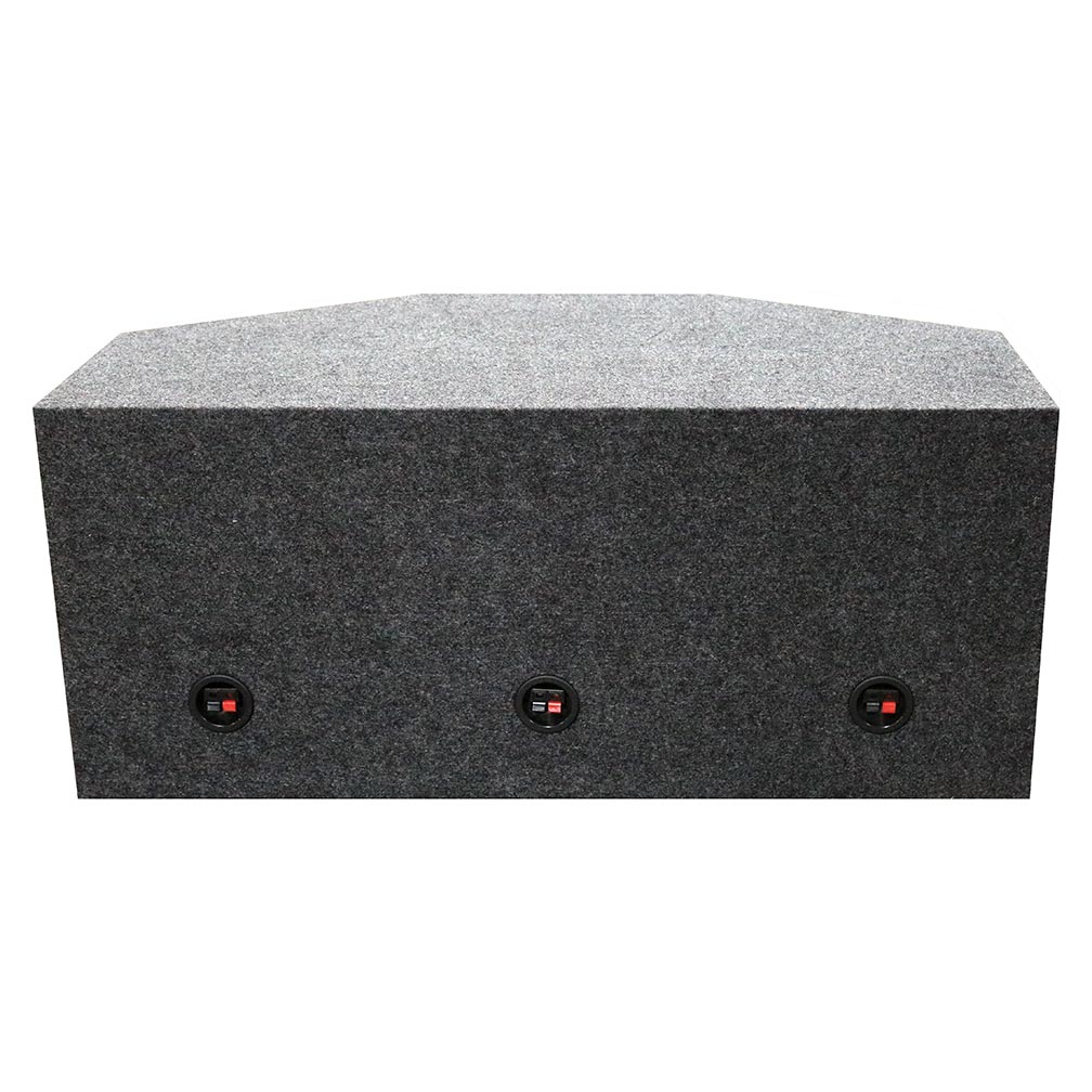 QPower Triple 12″ Sealed Empty Woofer Enclosure