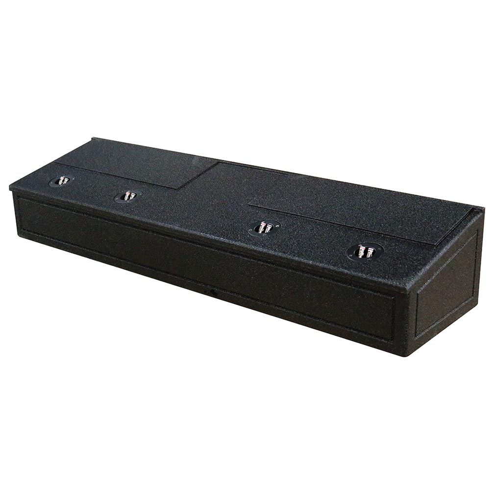 QPower “QBOMB” Ford F-Series Super Crew '09-'26 Quad 8″ Empty Woofer Enclosure