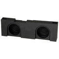 QPower "QBOMB" Chevy/GMC Crew Cab '14-'18 Dual 12" Vented Empty Woofer Enclosure