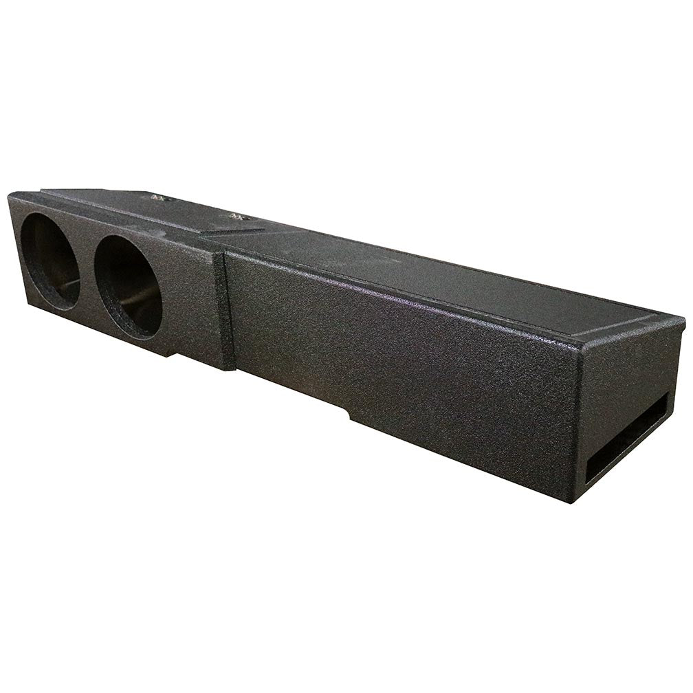 QPower "QBOMB" Chevy/GMC Crew Cab '07-'24 Dual 8" Ported Woofer Box