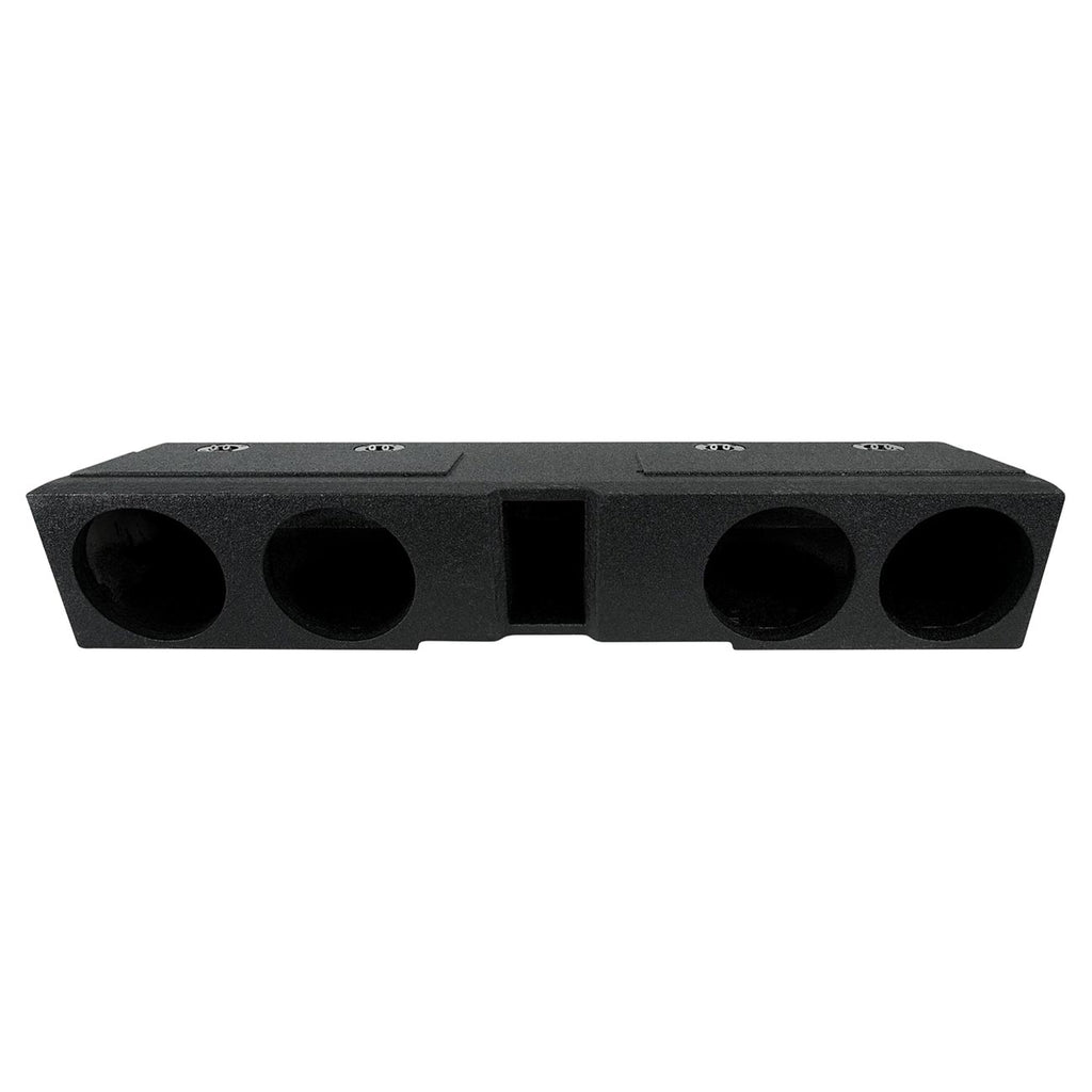 QPower "QBOMB" Chevy/GMC Crew Cab '07-'26 Quad 8" Ported Woofer Enclosure