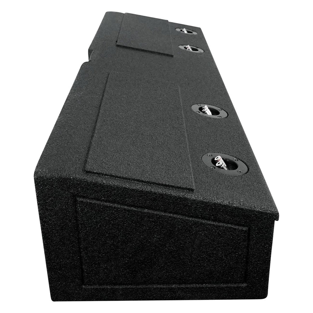 QPower "QBOMB" Chevy/GMC Crew Cab '07-'26 Quad 8" Ported Woofer Enclosure