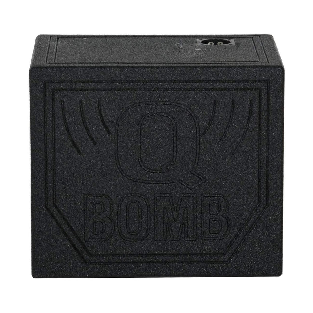 QPower “QBOMB” Single 10″ Horn-Ported Empty Woofer Box