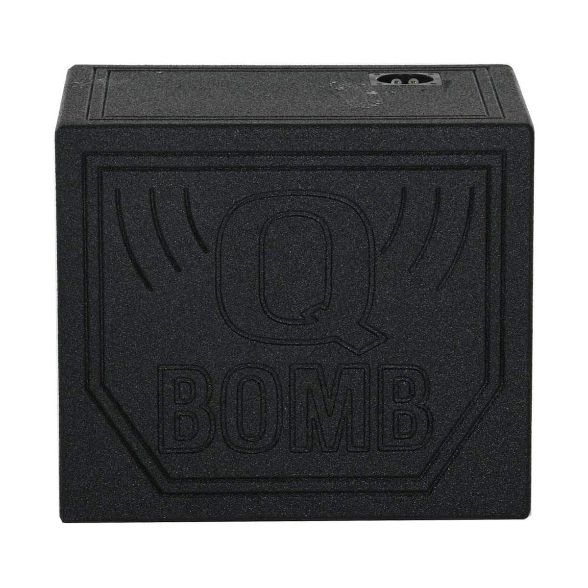 QPower “QBOMB” Single 10″ Horn-Ported Empty Woofer Box