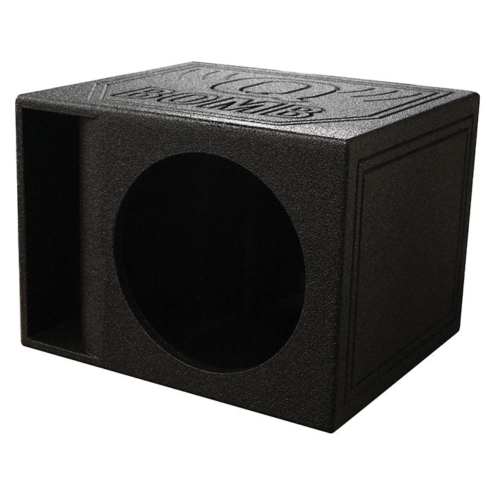 QPower "QBOMB" Single 12" 'Horn-Ported' Empty Woofer Enclosure