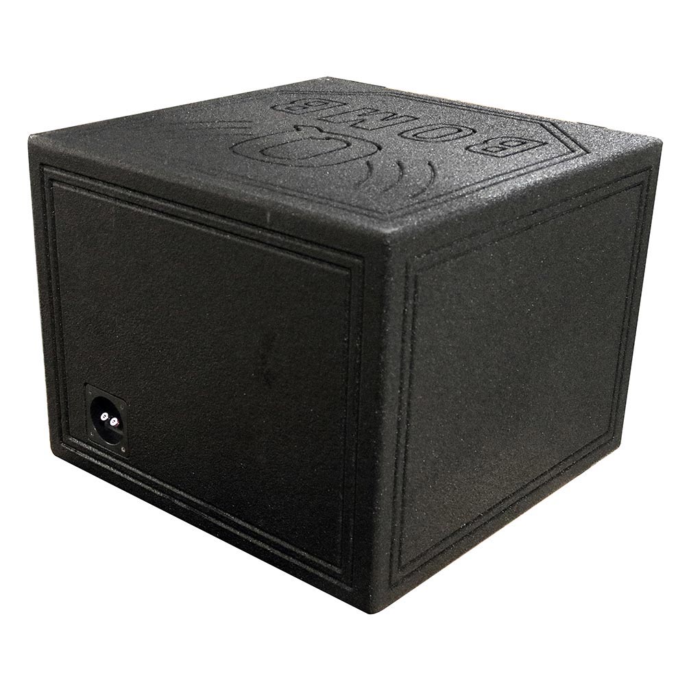 QPower "QBOMB" Single 12" 'Horn-Ported' Empty Woofer Enclosure