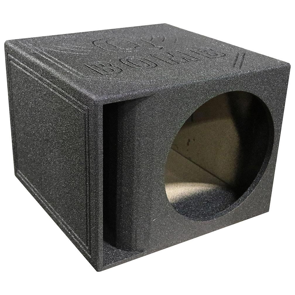 QPower "QBOMB" Single 12" 'Horn-Ported' Empty Woofer Enclosure