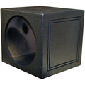 Qpower Single 15" Sealed Woofer Enclosure withh Bed Liner Spray