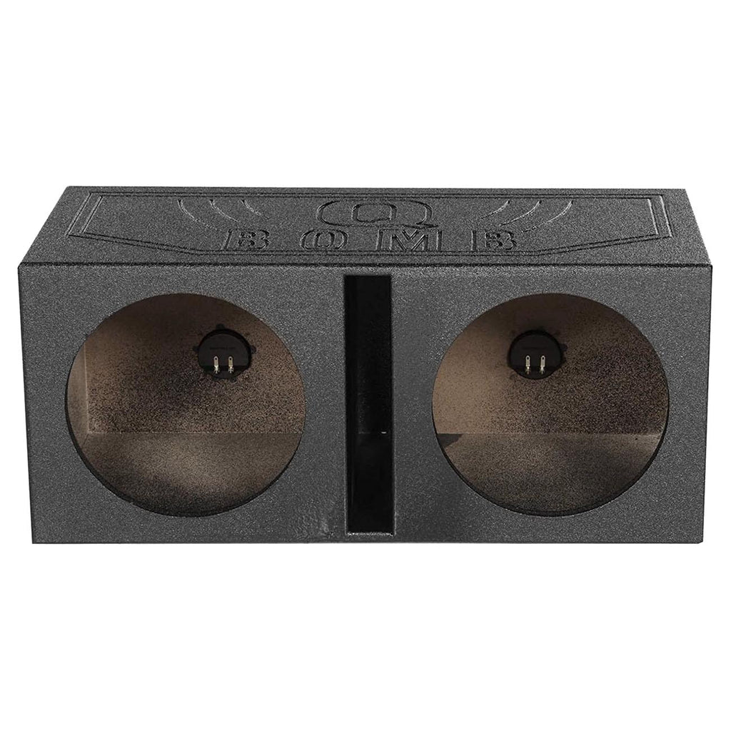 QPower "QBOMB" Dual 15" Slot-Ported Empty Woofer Enclosure