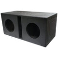 QPower "QBOMB" Dual 8" Slot-Ported Empty Woofer Enclosure
