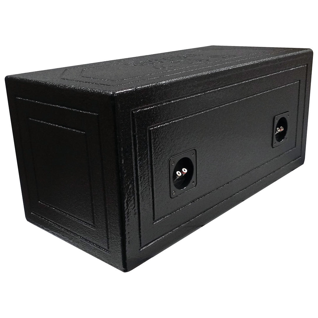 QPower "QBOMB" Dual 8" Slot-Ported Empty Woofer Enclosure