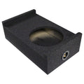 Qpower Single 10" Universal Downfire or Behind the Seat Empty Enclosure