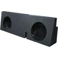 QPower "QBOMB" Toyota Tacoma Double Cab '05-'26 Dual 12" Sealed Woofer Enclosure