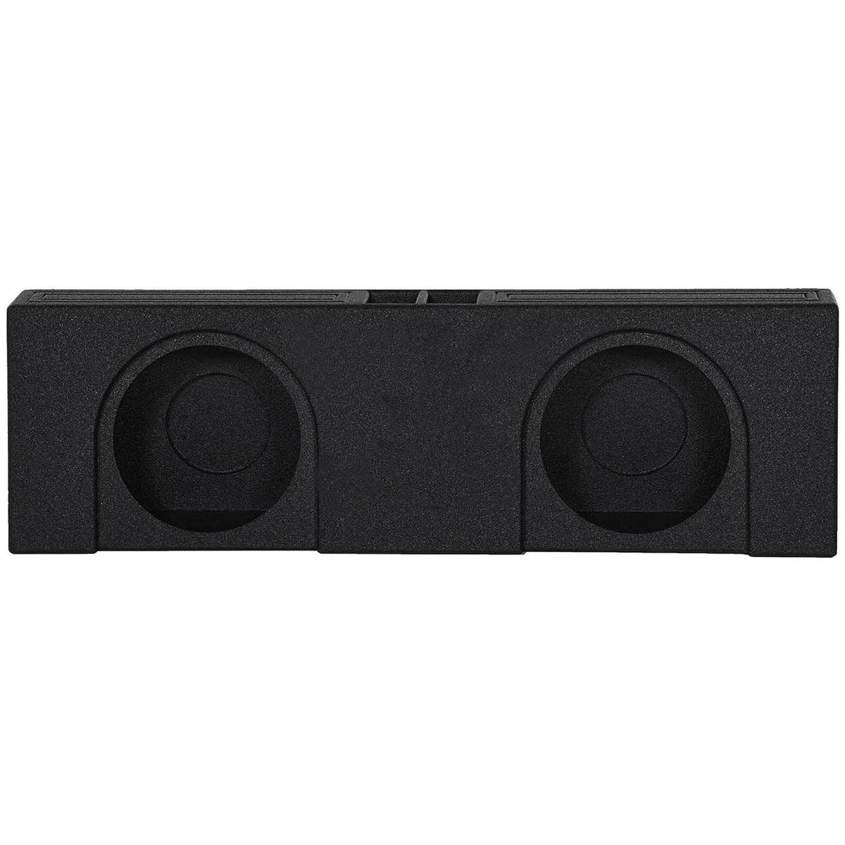 Qpower QBOMB Dual 10" Vented Empty Box Behind Seat Mount