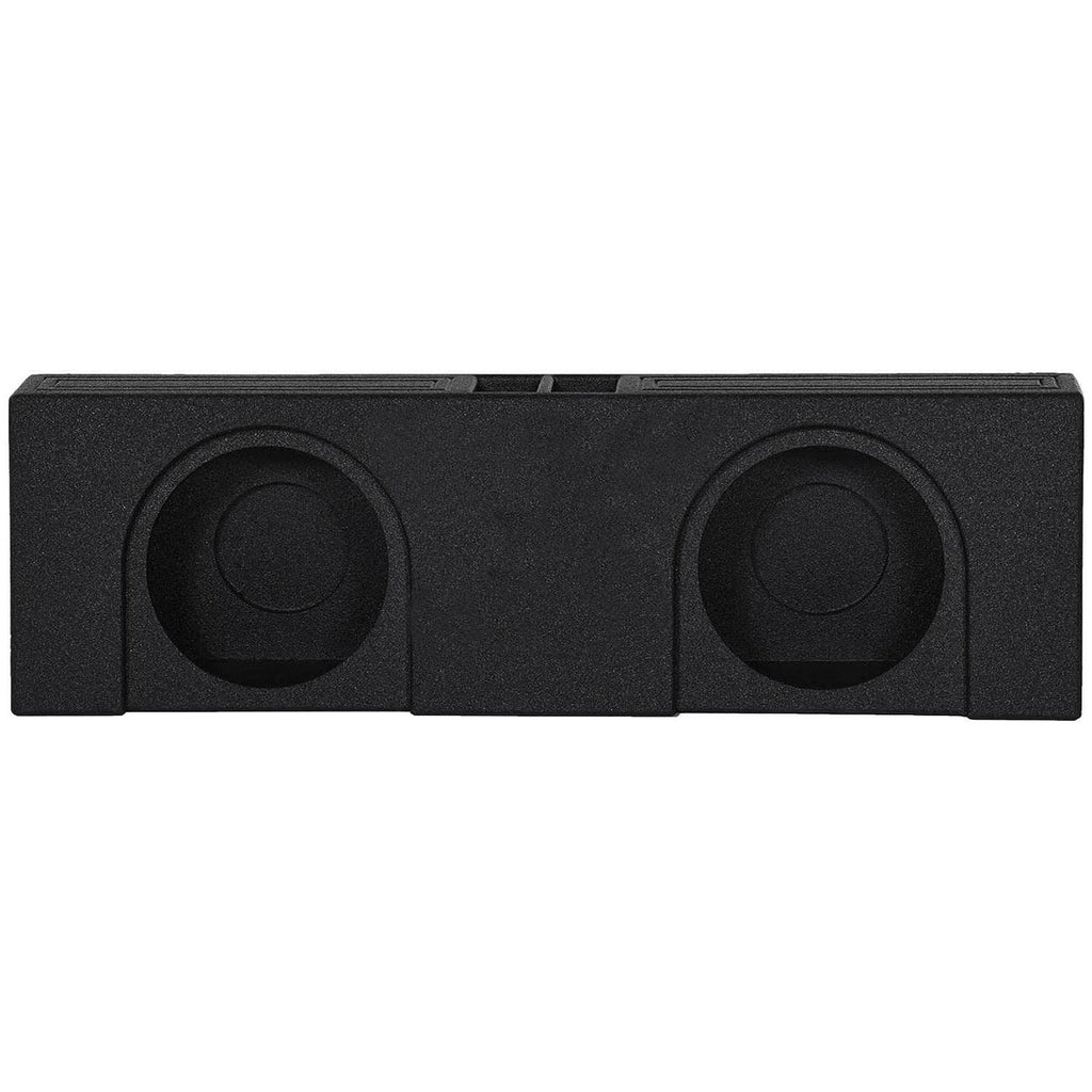 Qpower QBOMB Dual 12" Vented Empty Box Behind Seat Mount