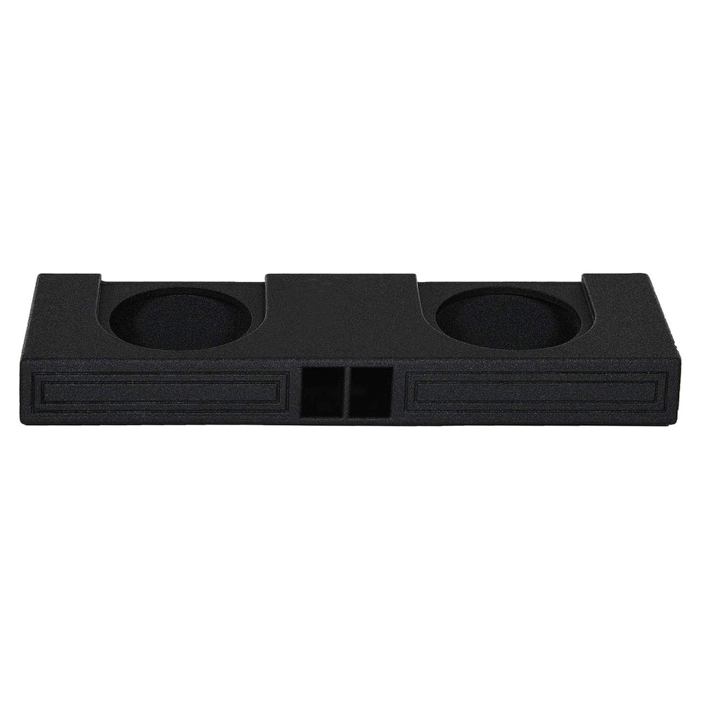 Qpower QBOMB Dual 12" Vented Empty Box Behind Seat Mount