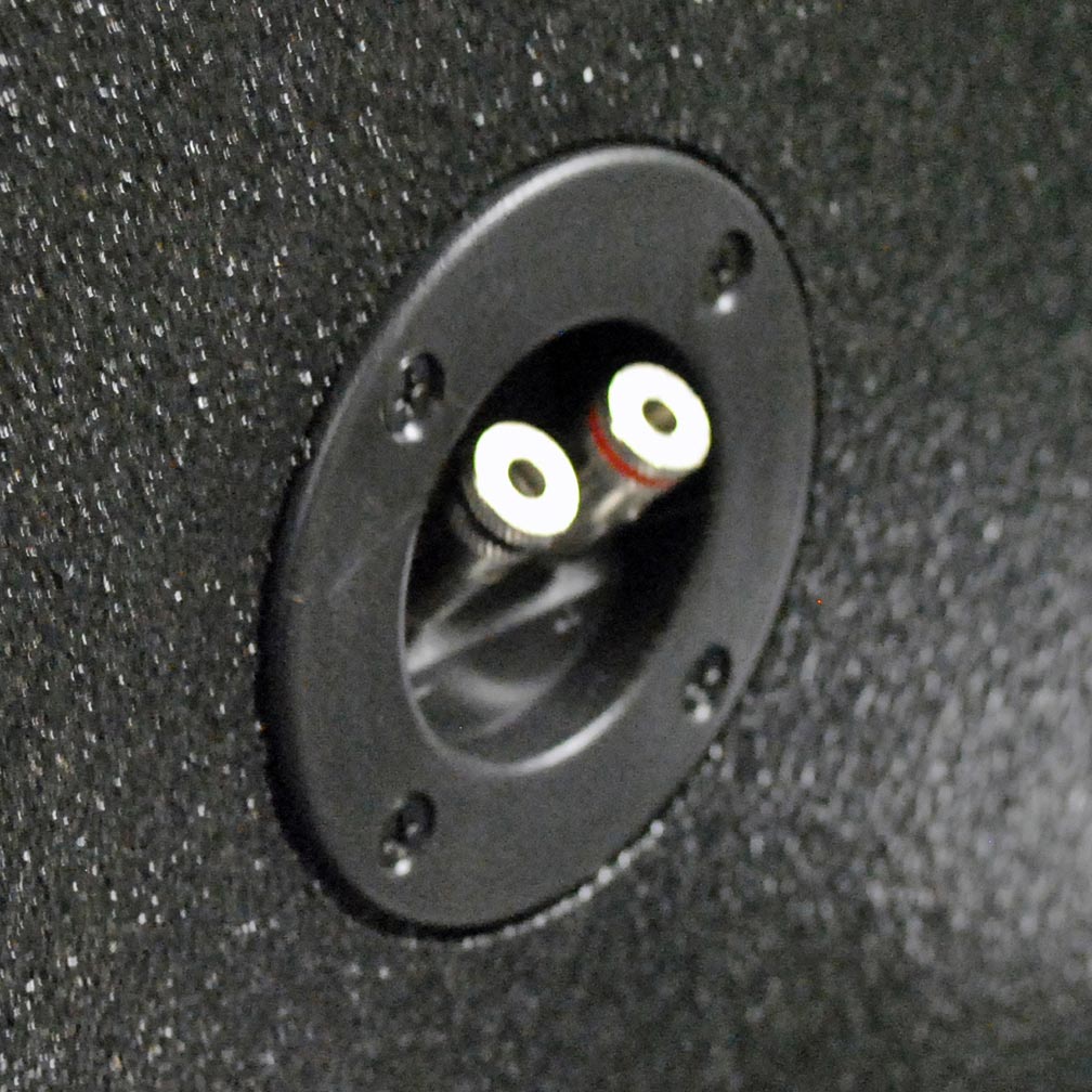 QPower "QBOMB" 6x9" Wedge Style Sealed Empty Speaker Enclosures (Pair)