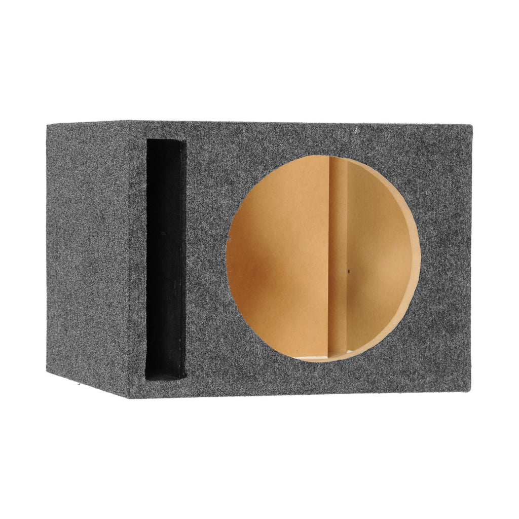 Single 10″ Slot Ported Vented Heavy Duty Empty Woofer Enclosure