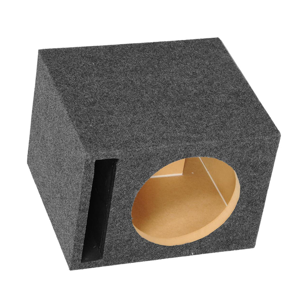 Single 10″ Slot Ported Vented Heavy Duty Empty Woofer Enclosure