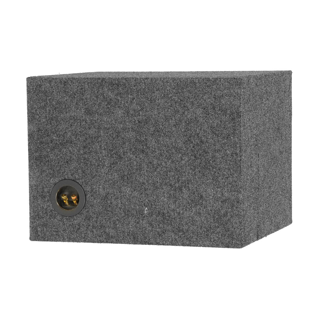 Single 10″ Slot Ported Vented Heavy Duty Empty Woofer Enclosure