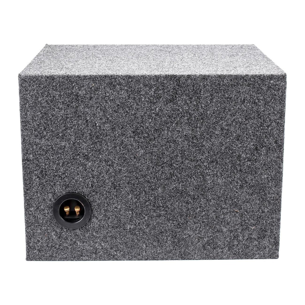 Single 12″ Slot Ported Vented Heavy Duty Empty Woofer Enclosure