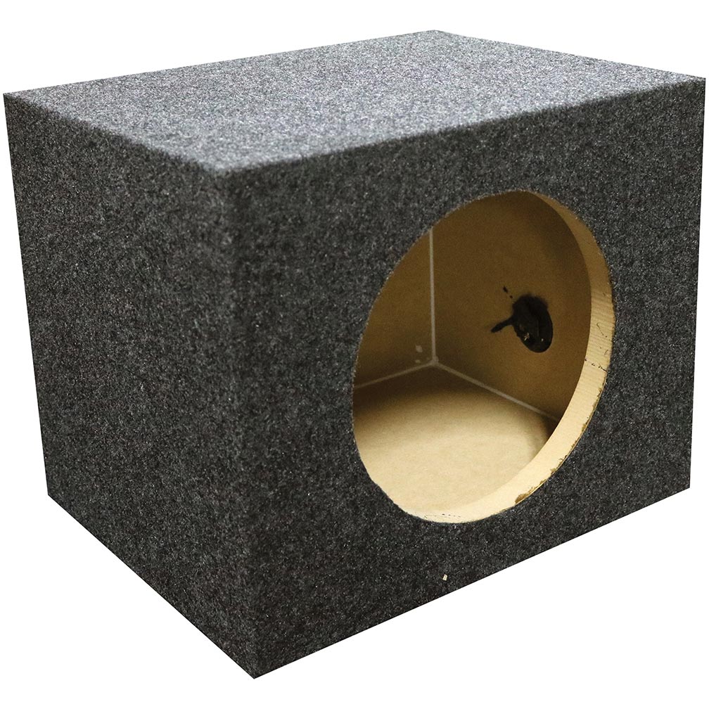 Qpower Single 12″ Heavy Duty Sealed Empty Woofer Box