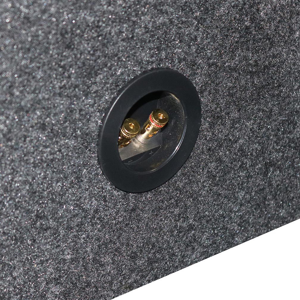Qpower Single 12″ Heavy Duty Sealed Empty Woofer Box