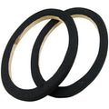 Nippon MDF Speaker Ring with Black Carpet: 6×9″ x 5/8″ Extension (pair)
