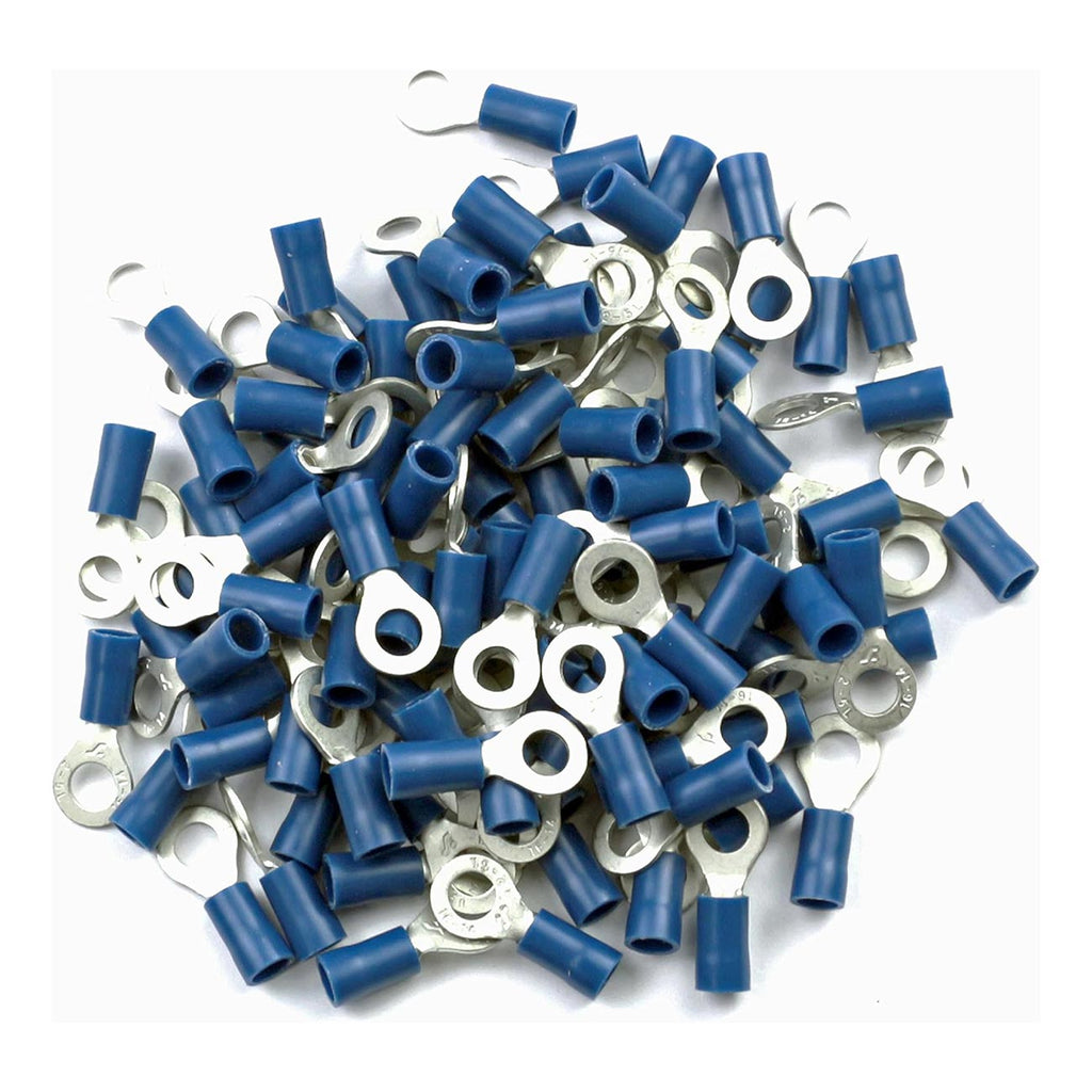 XScorpion Ring Terminal 14/16ga. #10 - Blue (100 pack)