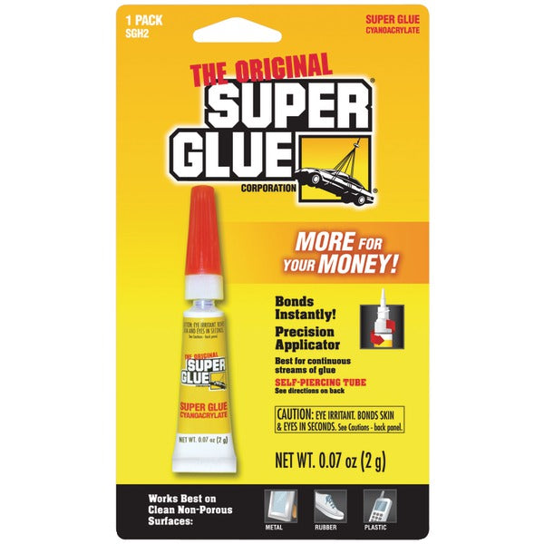THE ORIGINAL SUPER GLUE(R) CORPORATION SUPER GLUE - 2GM