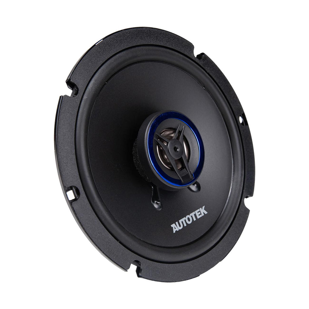 Autotek 6.5" 2-Way Shallow Mount Speakers 300 Watts Max
