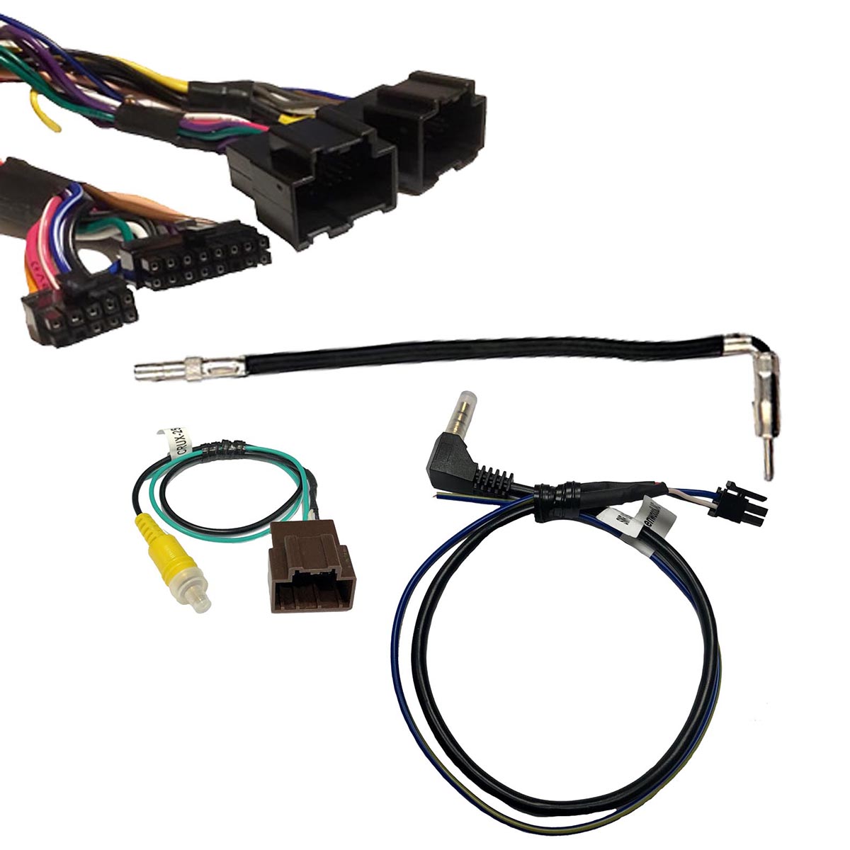 CRUX GM LAN 29-Bit vehicles 2006-17 On Star Radio Replacement with SWC Retention