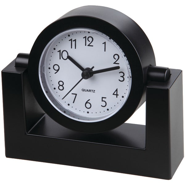 TIMEKEEPER 4IN DESKTOP CLOCK BLK