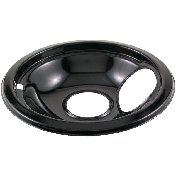 STANCO METAL PRODUCTS BLK PORCLN DRIP PAN 6IN