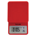 TAYLOR(R) PRECISION PRODUCTS COMPACT KITCHEN SCALE RED