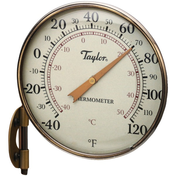 TAYLOR(R) PRECISION PRODUCTS 4.25IN DIAL THERM BRZ