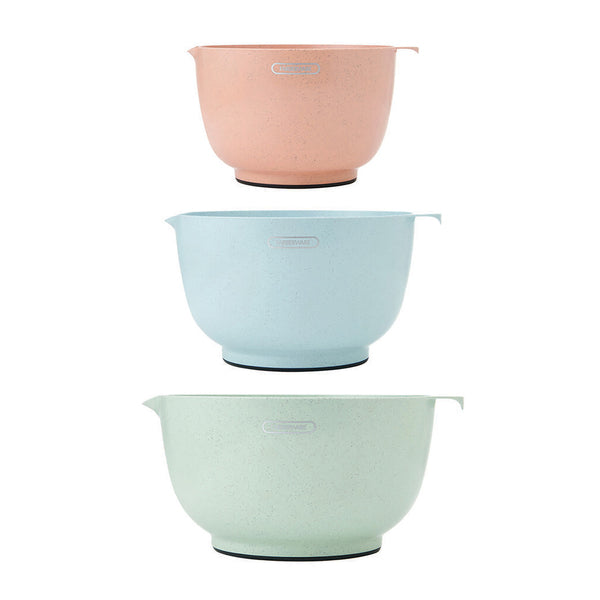 FARBERWARE(R) 3PC CLSC WHT FL MIX BWLS