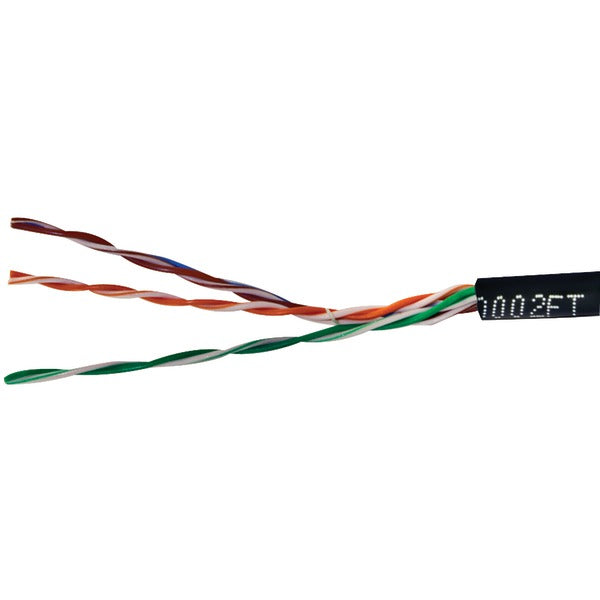 VERICOM(R) CAT5E UTP CMR 1000FT BLK