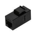 VERICOM(R) KEST CPLR CAT6 UNSHLD BLK
