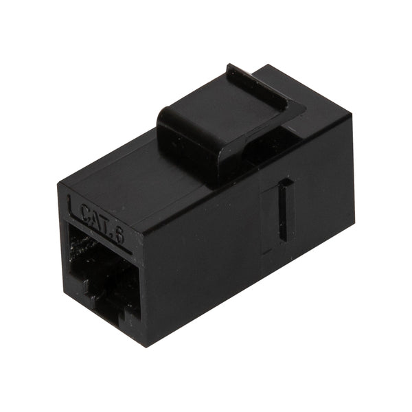 VERICOM(R) KEST CPLR CAT6 UNSHLD BLK