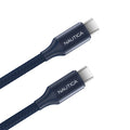 NAUTICA(R) 3PK 4FT TURN USBC CBL NVY
