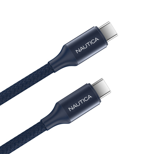 NAUTICA(R) 3PK 4FT TURN USBC CBL NVY