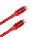 NAUTICA(R) 3PK 4FT TURN USBC CBL RED