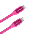 NAUTICA(R) 3PK 4FT TURN USBC CBL PNK